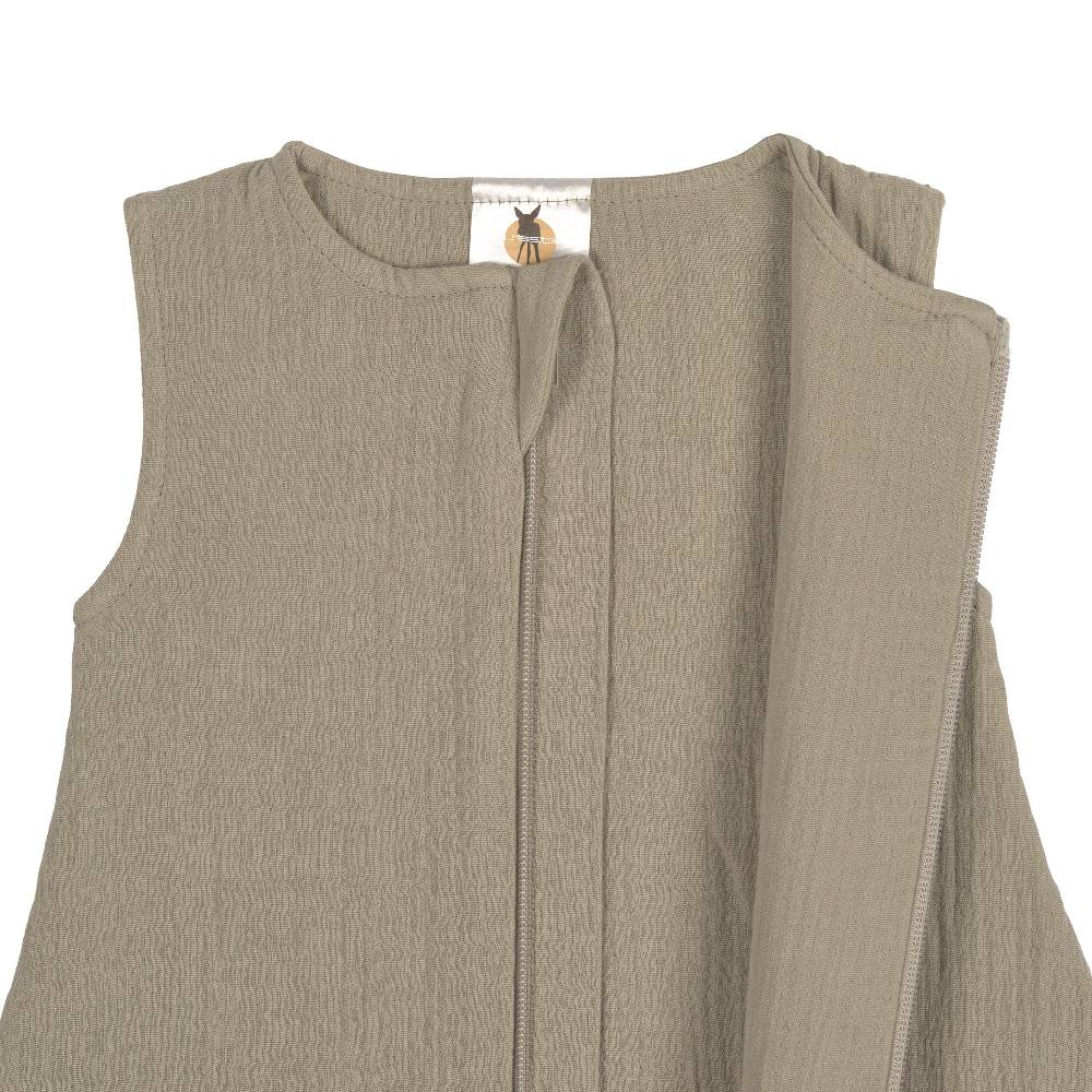 Lässig Baby Sommerschlafsack Tog 1 - Bio Baumwolle, Oliv Clearance-Verkauf