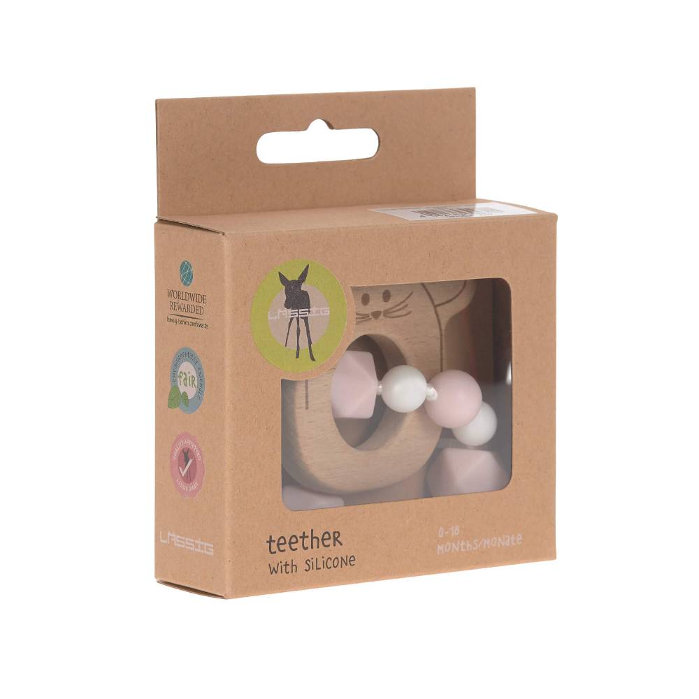 Lässig Greifling mit Beißhilfe - Teether Bracelet, Little Chums Mouse Exklusivangebot