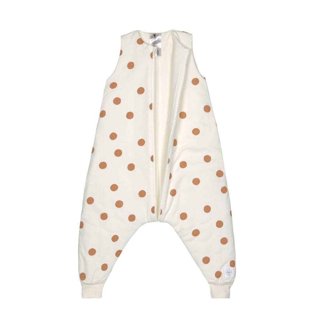 Lässig Kinder Schlafoverall 2,5 TOG, Big Dots, Milky Weihnachtsangebot