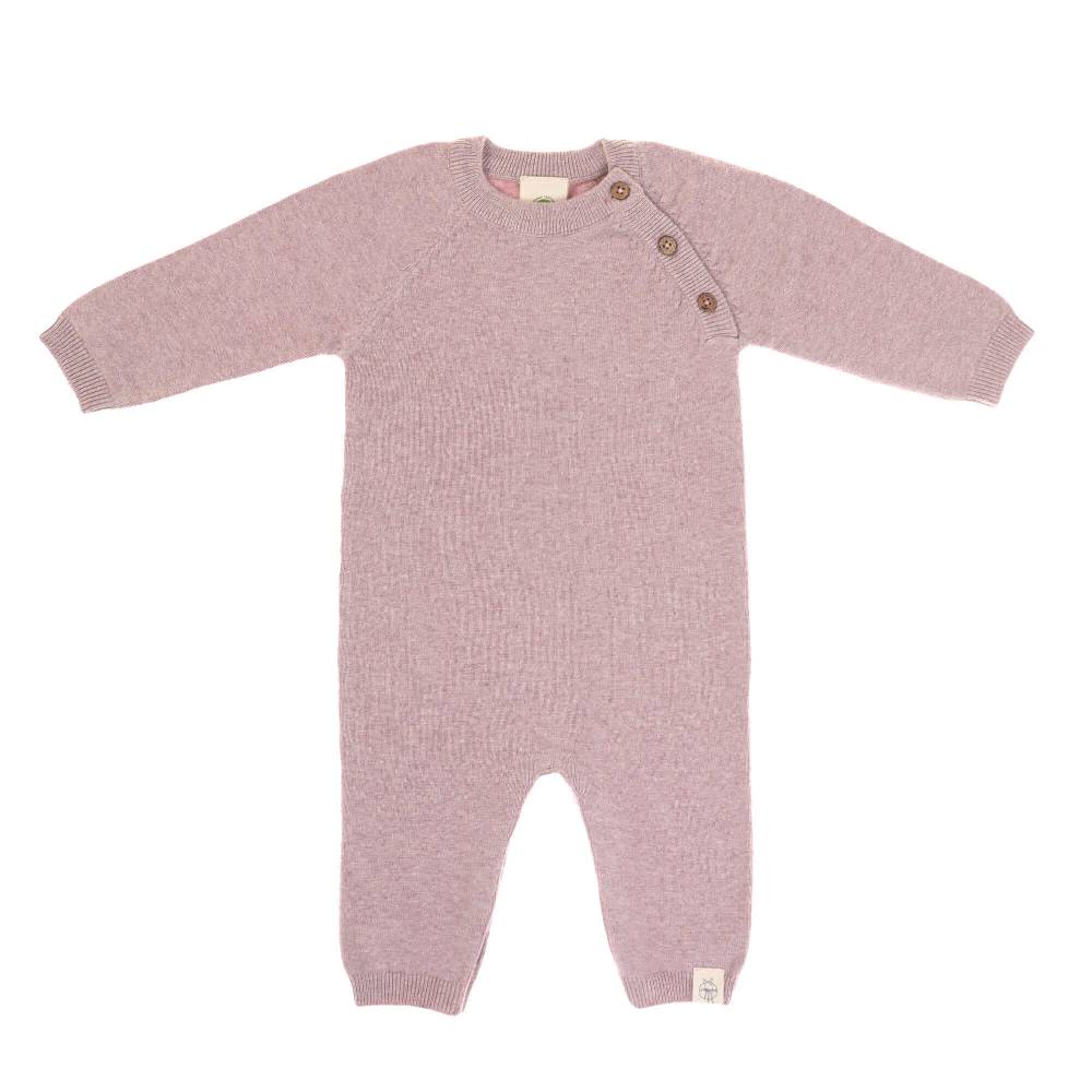 Lässig Baby Strampler - gestrickter Overall, Rosa Top Angebot