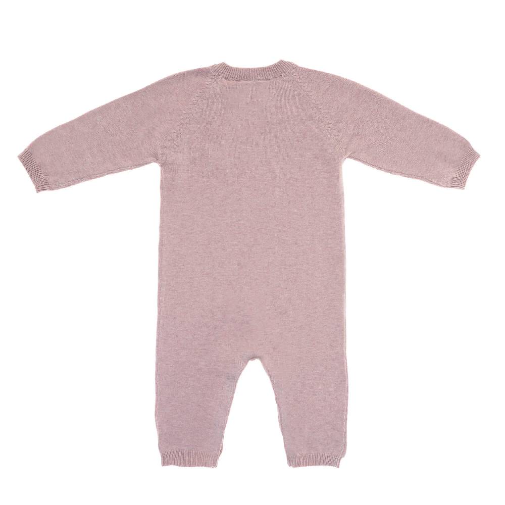 Lässig Baby Strampler - gestrickter Overall, Rosa Top Angebot