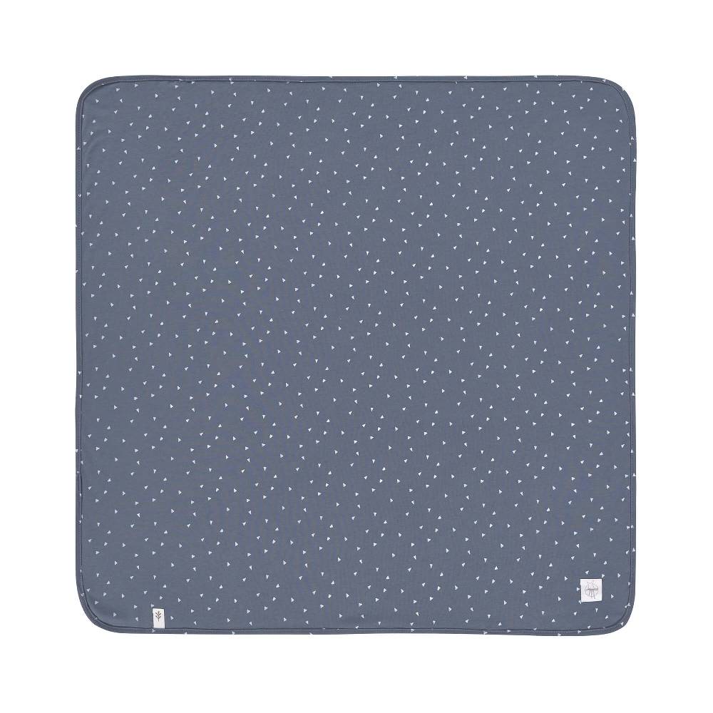 Lässig Babydecke - Bio Baumwolle, Triangle Blue Neueste Mode