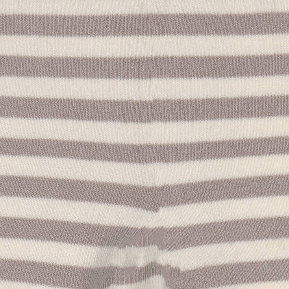 Lässig Strumpfhose GOTS - Tights, Streifen Taupe Weiß Online Outlet