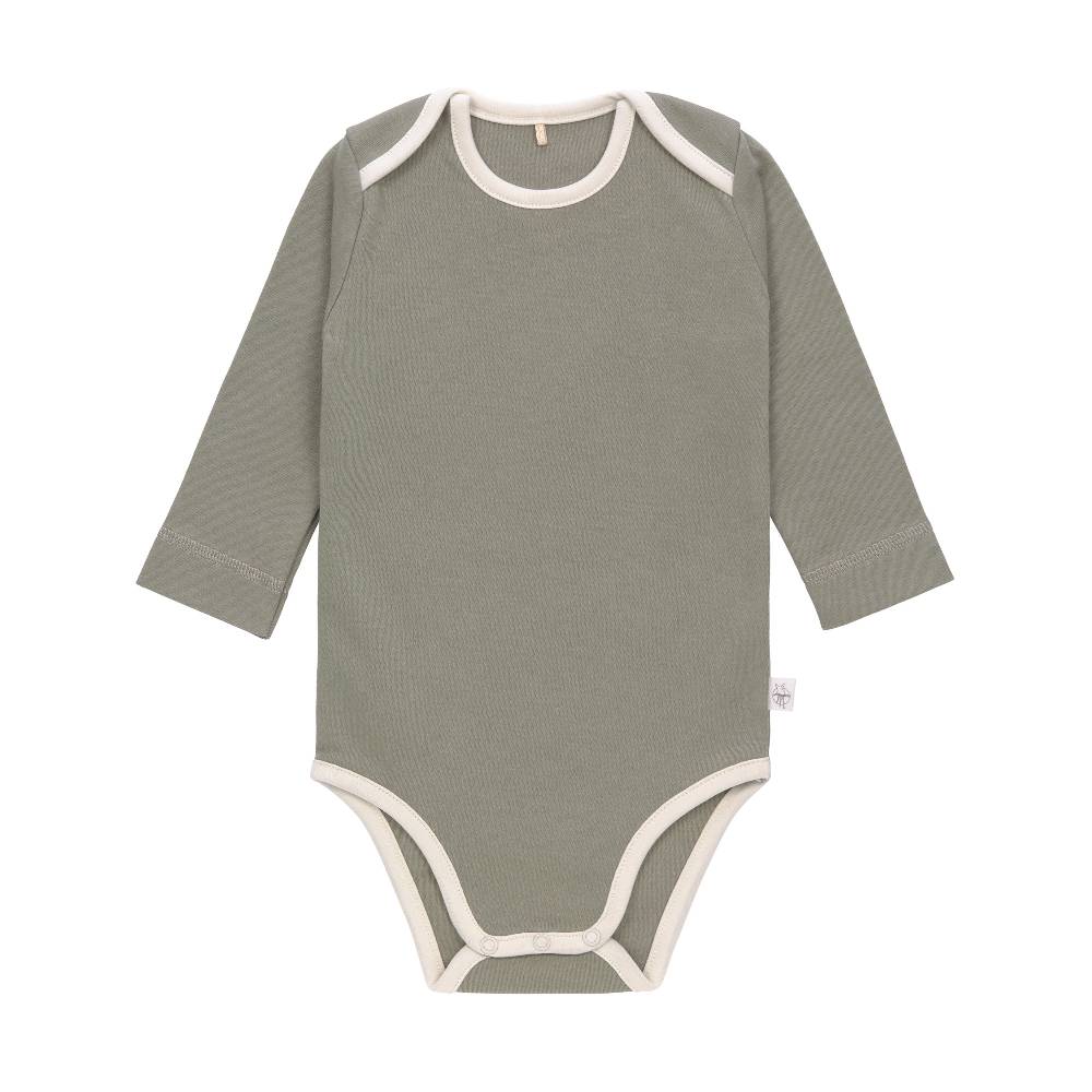 Lässig Baby Body (2er Set) langarm - Bio Baumwolle, Blau Exklusive Angebote