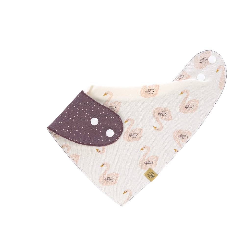 Lässig Dreieckstuch Baby - Bandana, Little Water Swan Räumungsverkauf