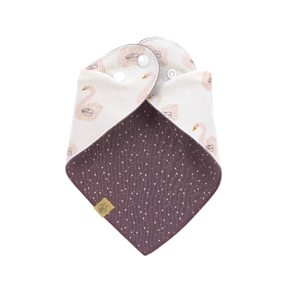 Lässig Dreieckstuch Baby - Bandana, Little Water Swan Räumungsverkauf