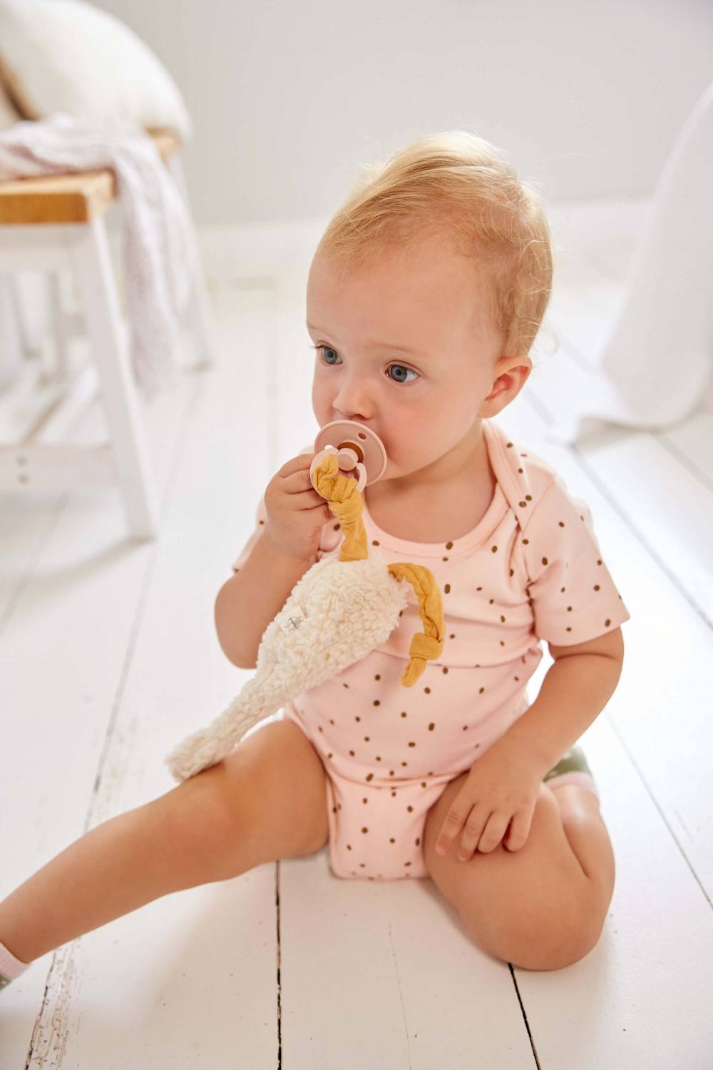 Lässig Schnuffeltuch GOTS - Baby Comforter, Tiny Farmer Gans Tägliche Deals