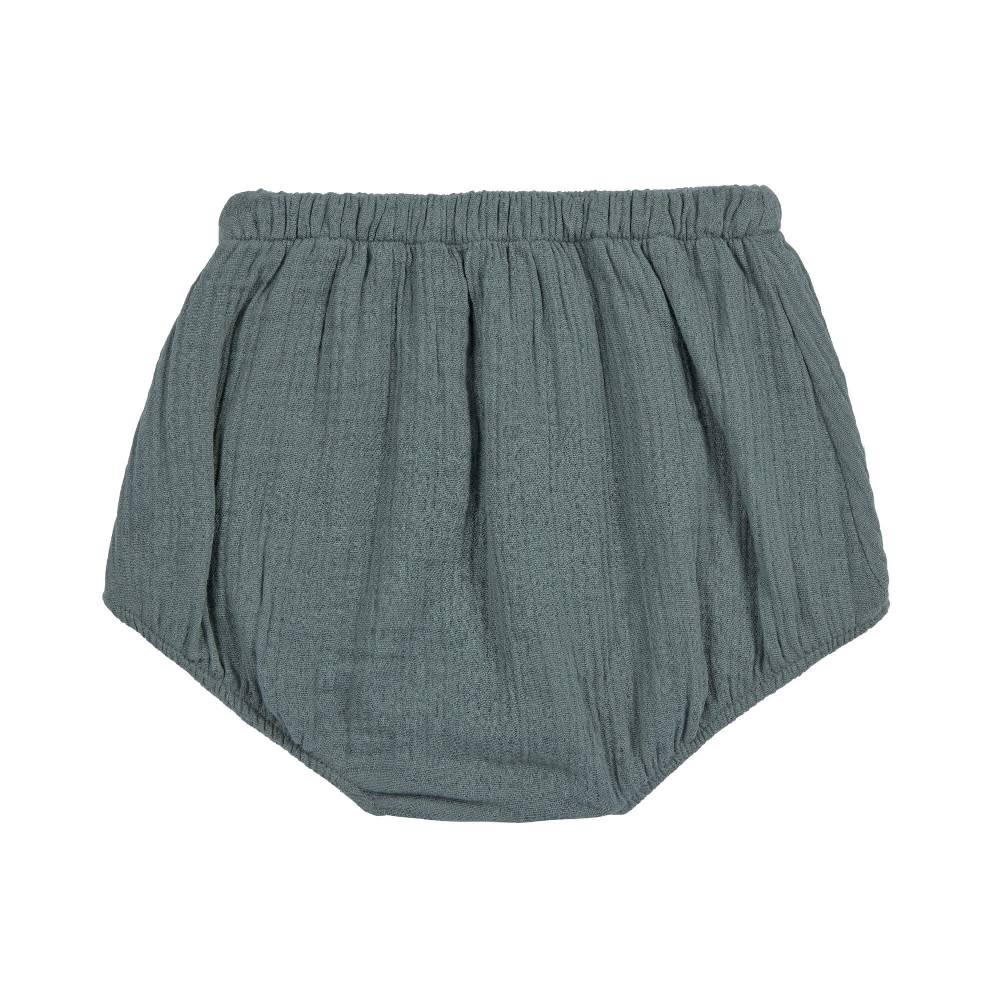 Lässig Musselin Baby Hose - Bio Baumwolle, Petrolgrün Kostenlose Rückgabe