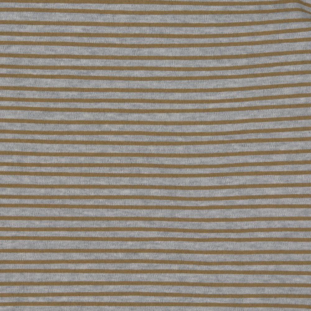 Lässig Baby Wickelshirt - Bio Baumwolle, Striped, Grau Mélange Letzte 3 Tage