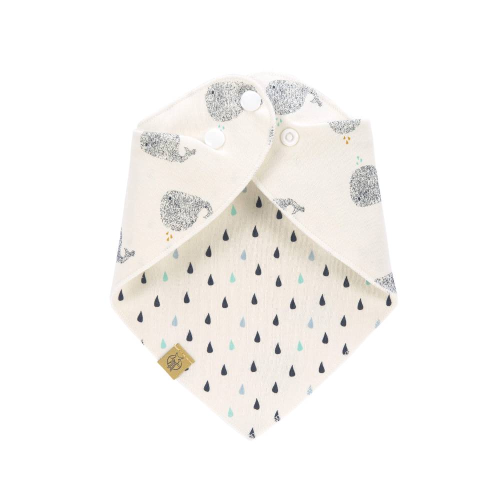 Lässig Dreieckstuch Baby - Bandana, Little Water Whale Super Rabatt