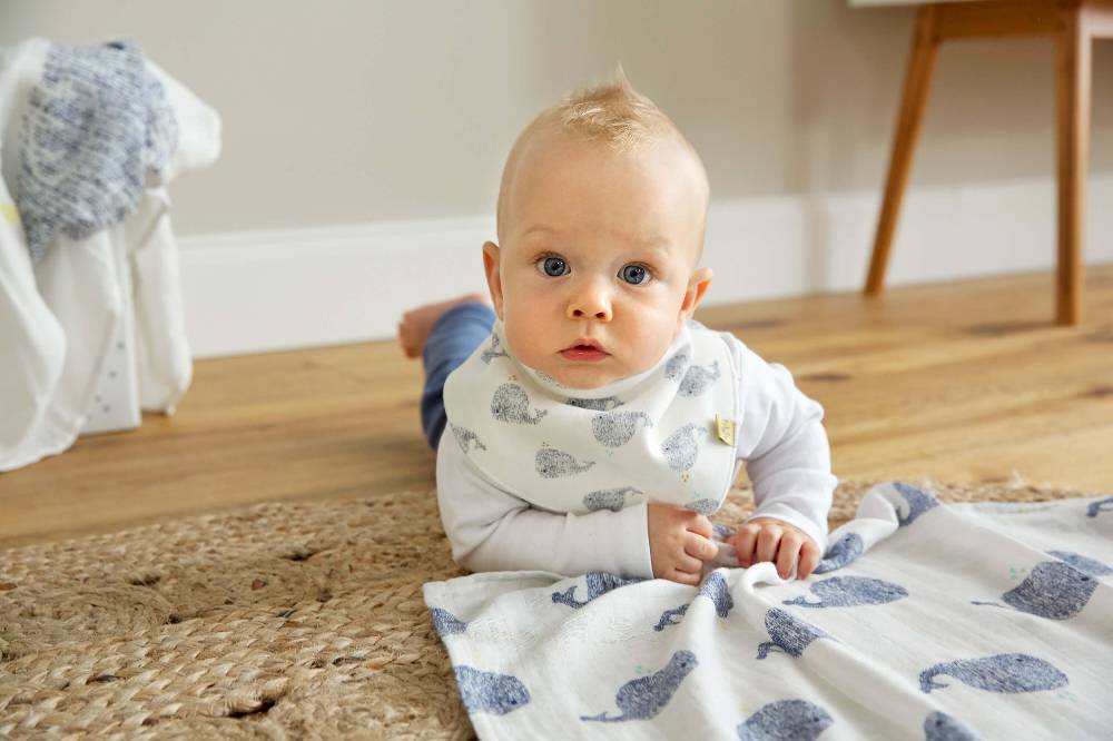 Lässig Dreieckstuch Baby - Bandana, Little Water Whale Super Rabatt