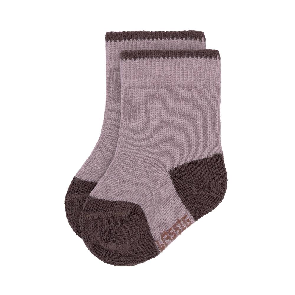 Lässig Kinder Socken (3er-Set), Tiny Farmer Lila Verkauf