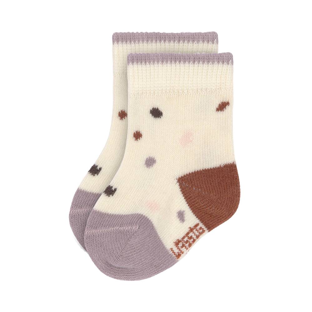 Lässig Kinder Socken (3er-Set), Tiny Farmer Lila Verkauf