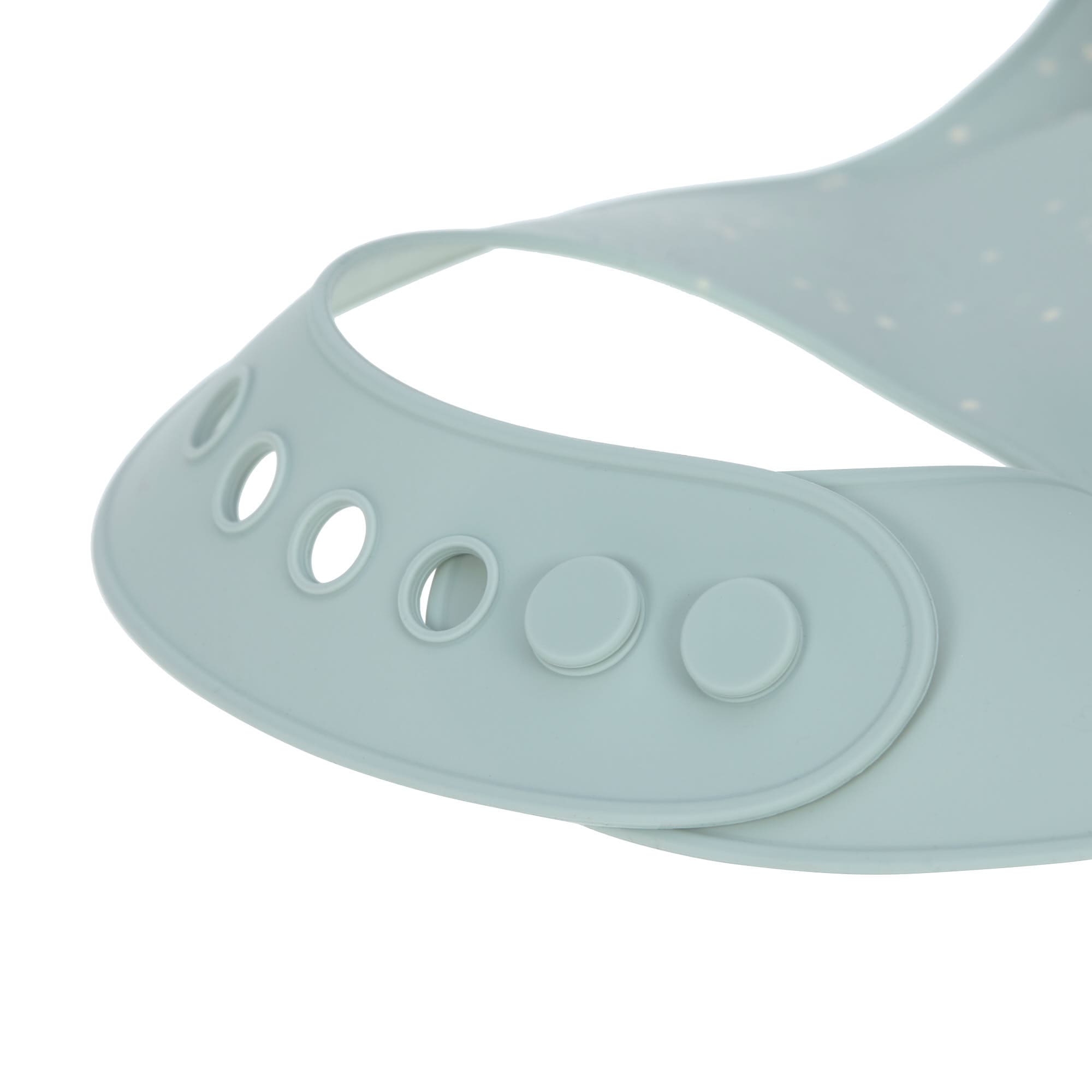 Lässig Silikon Lätzchen (2 Stk), Blau Beige Jubiläumsangebot