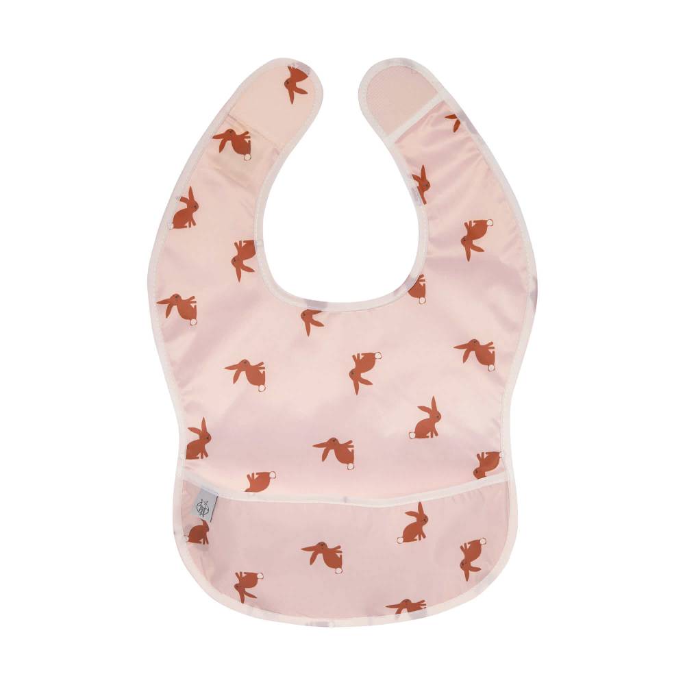 Lässig Lätzchen mit Auffangtasche (2 Stk) - Little Forest, Hase (6 bis 24 Monate) Neueste Mode
