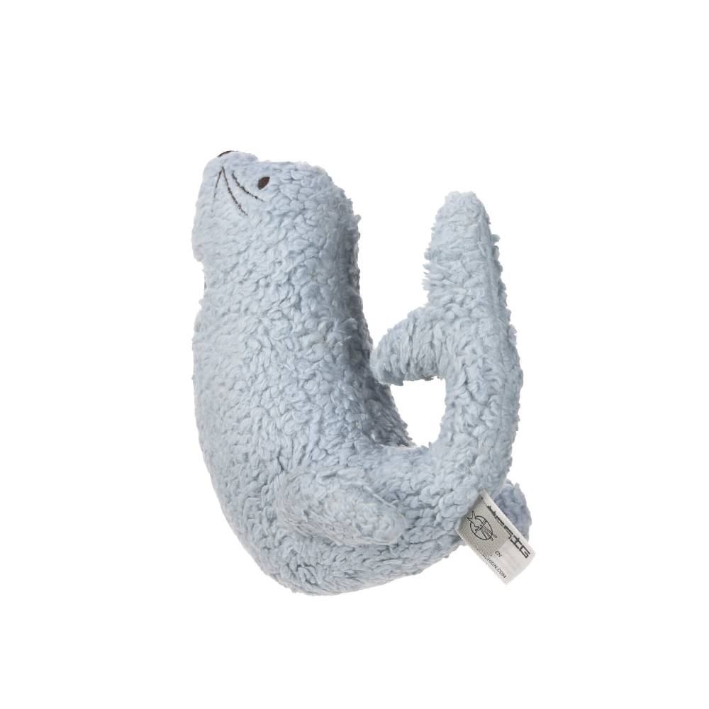 Lässig Kuscheltier mit Rassel & Knisterpapier - Knitted Toy, More Magic Seal Bestseller