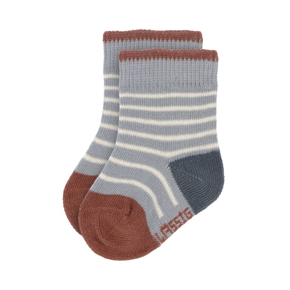 Lässig Kinder Socken (3er-Set), Tiny Farmer Blau Räumungsverkauf