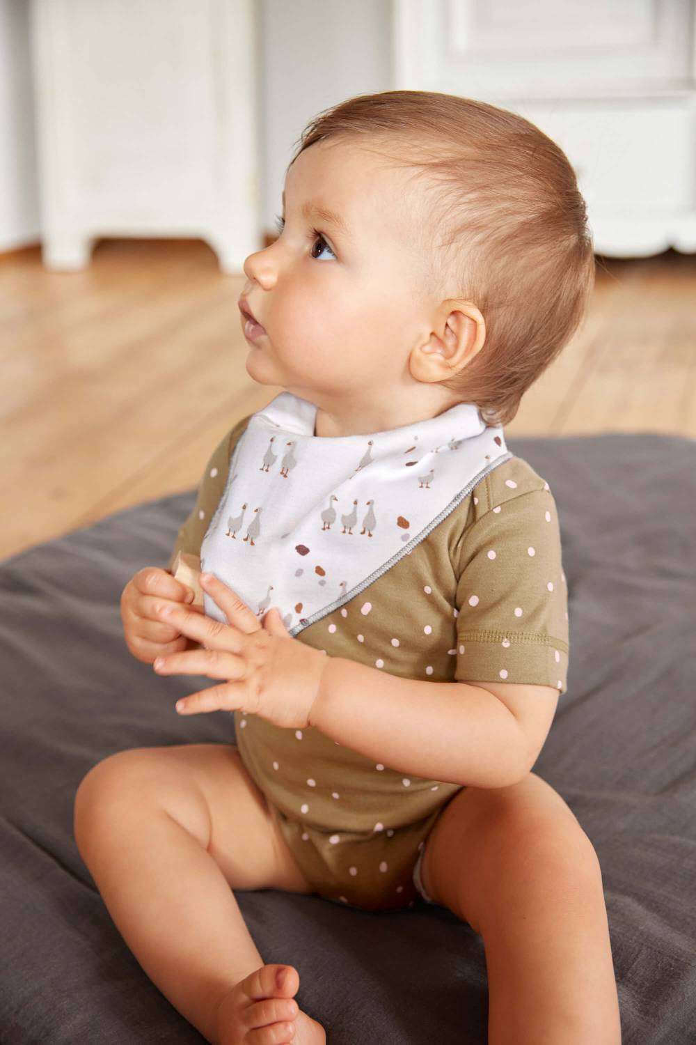 Lässig Dreieckstuch Baby (2 Stk) - Bandana, Tiny Farmer Gans Sonderangebote