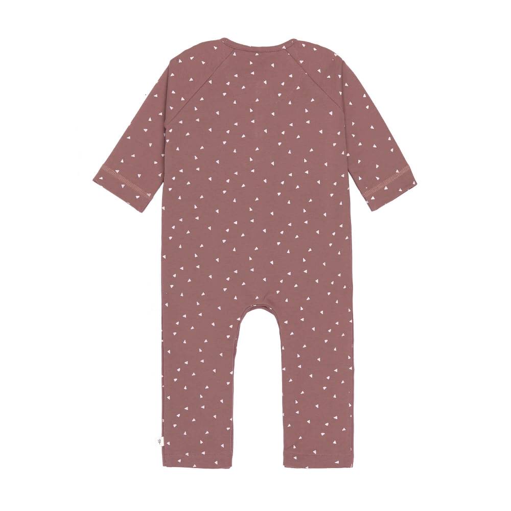 Lässig Strampler, Baby Overall - Bio Baumwolle, Triangle Cinnamon VIP-Rabatte