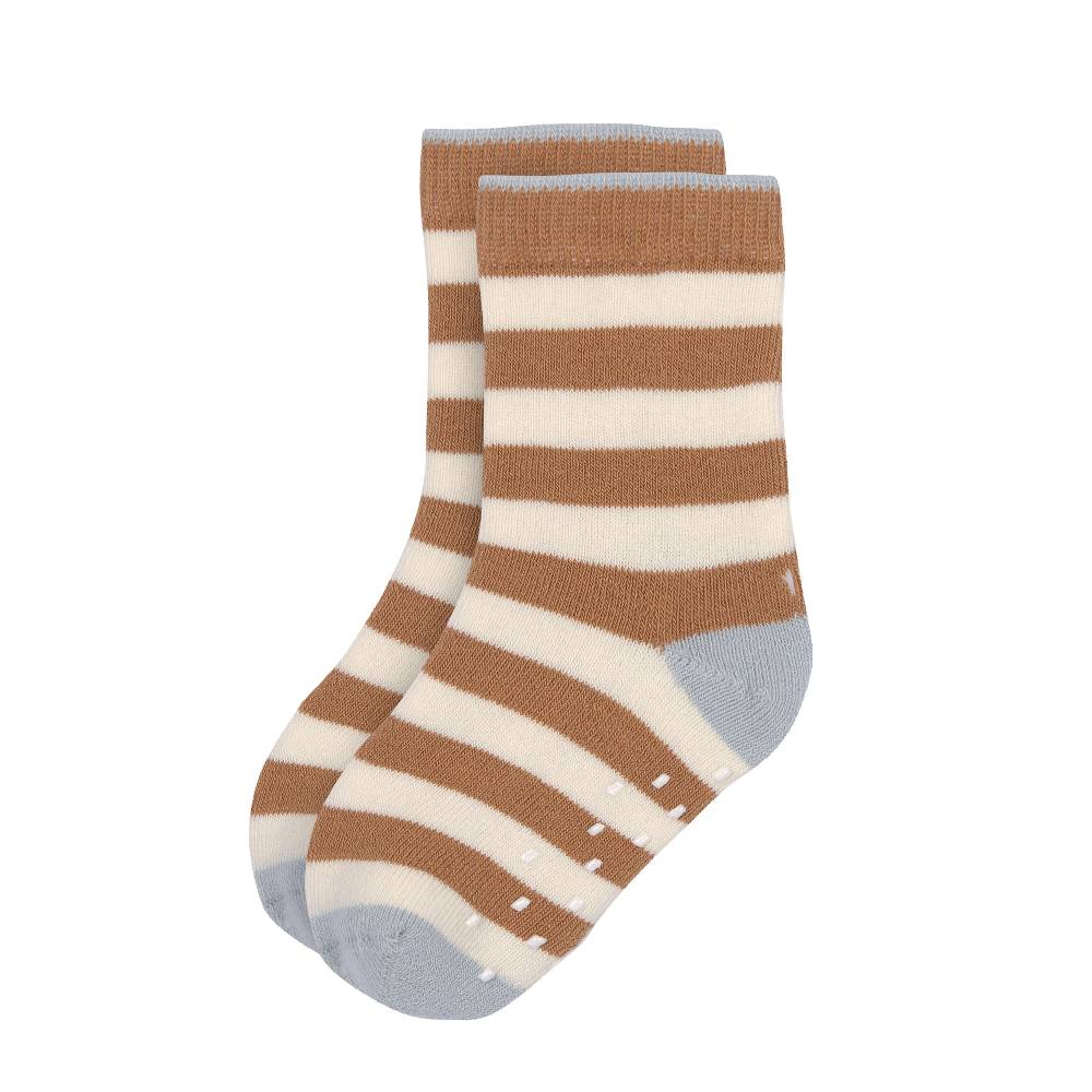Lässig Kinder Antirutsch-Socken (2er-Set), Hellblau Karamell Super Sparpreis
