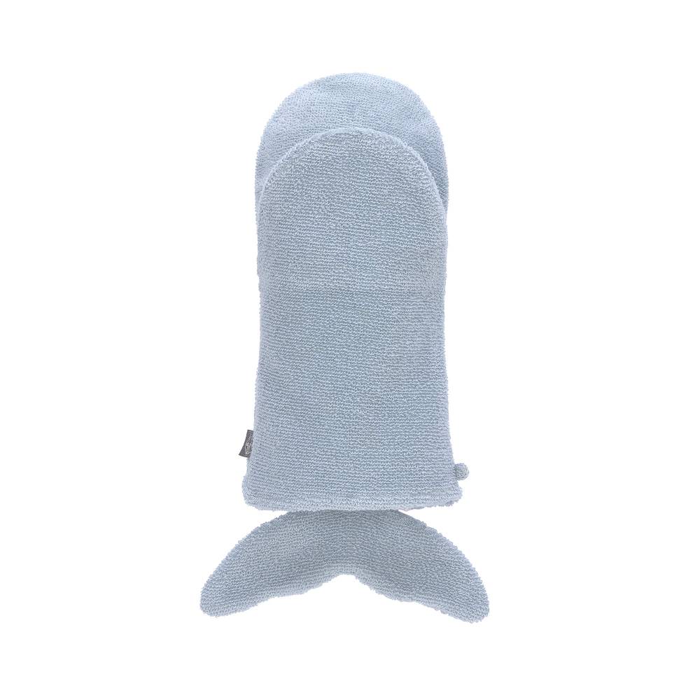 Lässig Spiel-Waschhandschuh GOTS, Wal Blau Kostenlose Rückgabe