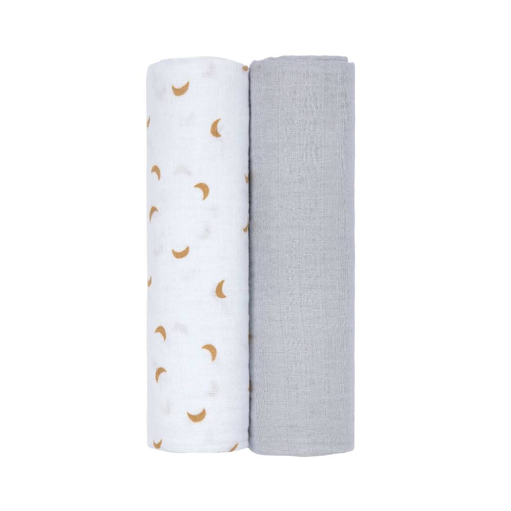 Lässig Mulltücher (2 Stk) - Swaddle & Burp Blanket XL, Adventure Traktor Bis zu 65% Rabatt