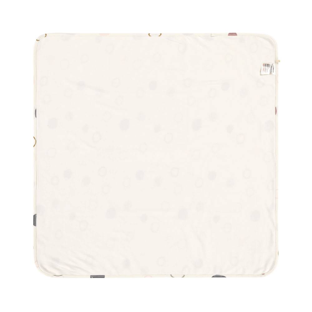 Lässig Babydecke - Bio Baumwolle, Circles Offwhite Fabrikladen