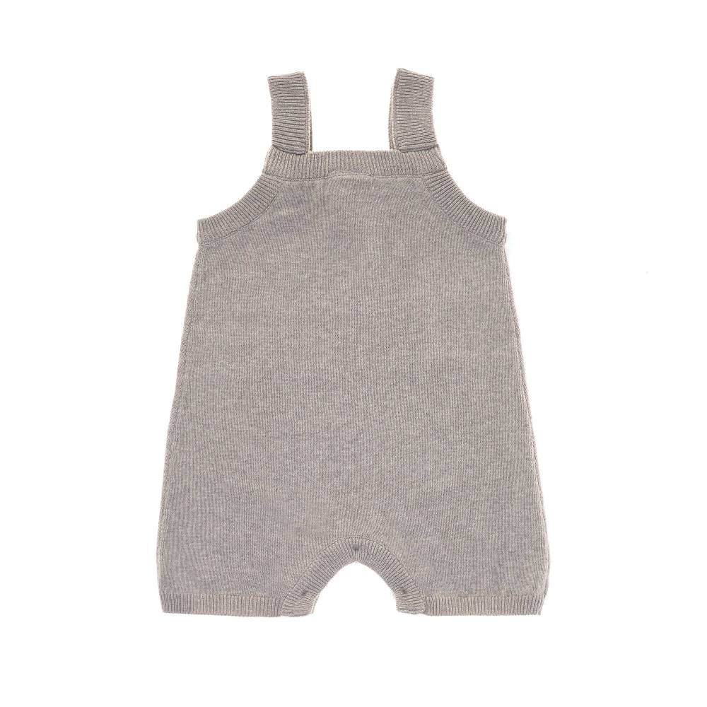 Lässig Baby Strampler - gestrickter Jumpsuit, Grau Online
