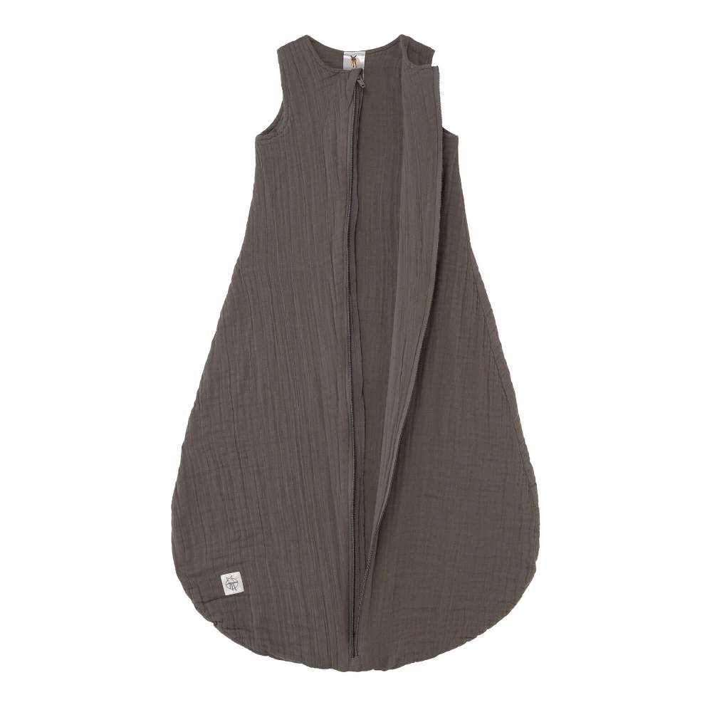 Lässig Baby Sommerschlafsack Tog 1 - Bio Baumwolle, Anthrazit Outlet
