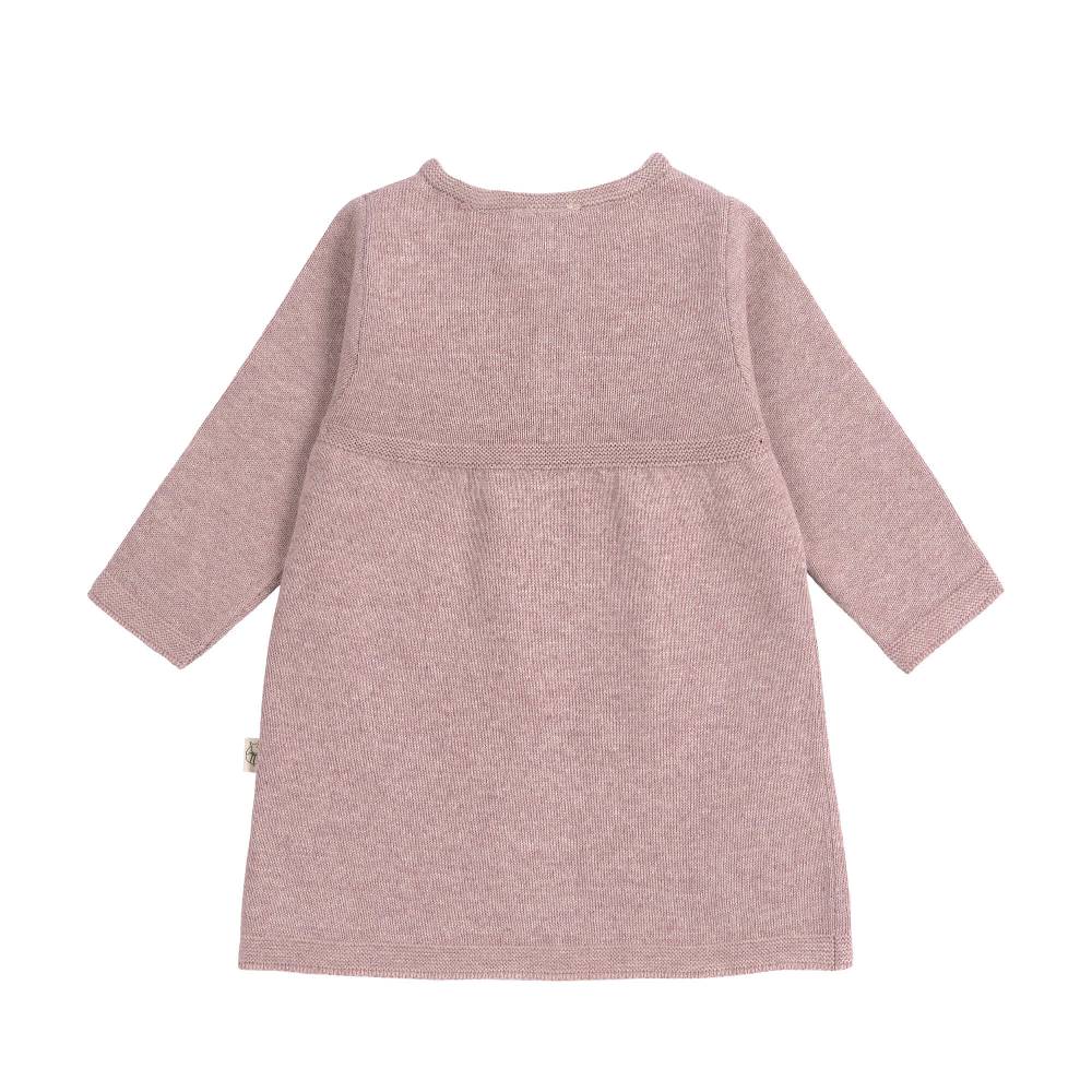Lässig Babykleid - Strick Bio-Baumwolle, Rosa Meist gekauft