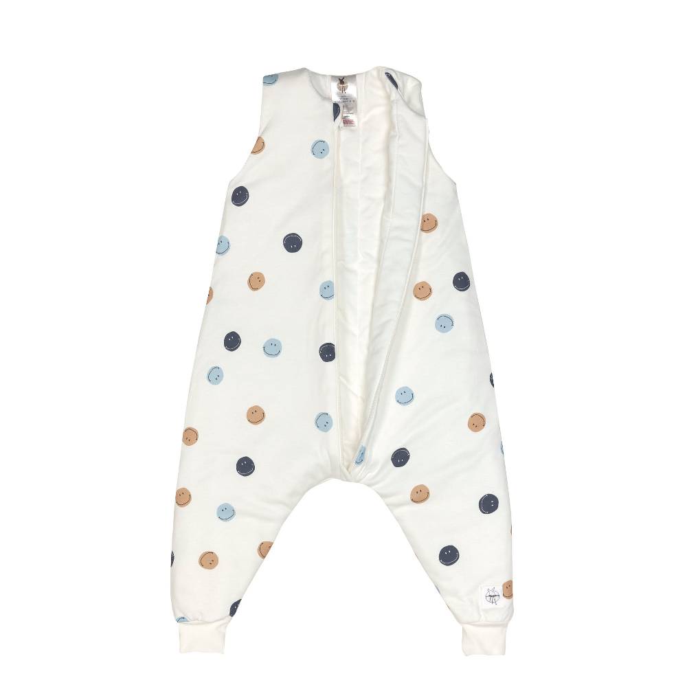 Lässig Kinder Schlafoverall 2,5 TOG - Smile, Milky Kostenloser Versand