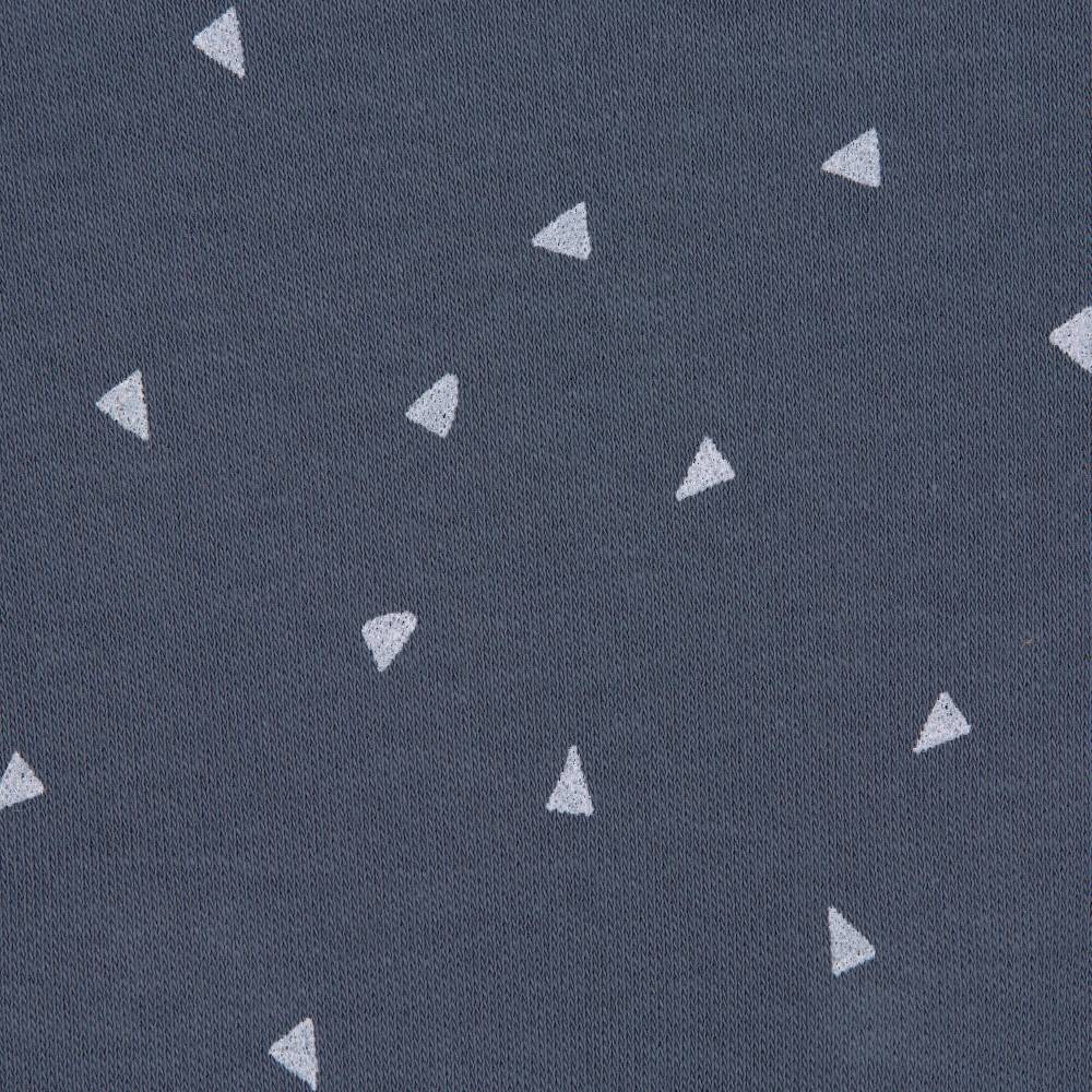 Lässig Babymütze - Bio Baumwolle, Dreiecke, Blau Günstig kaufen