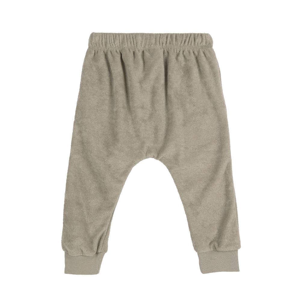 Lässig Frottee Hose Kinder, Oliv Online Outlet