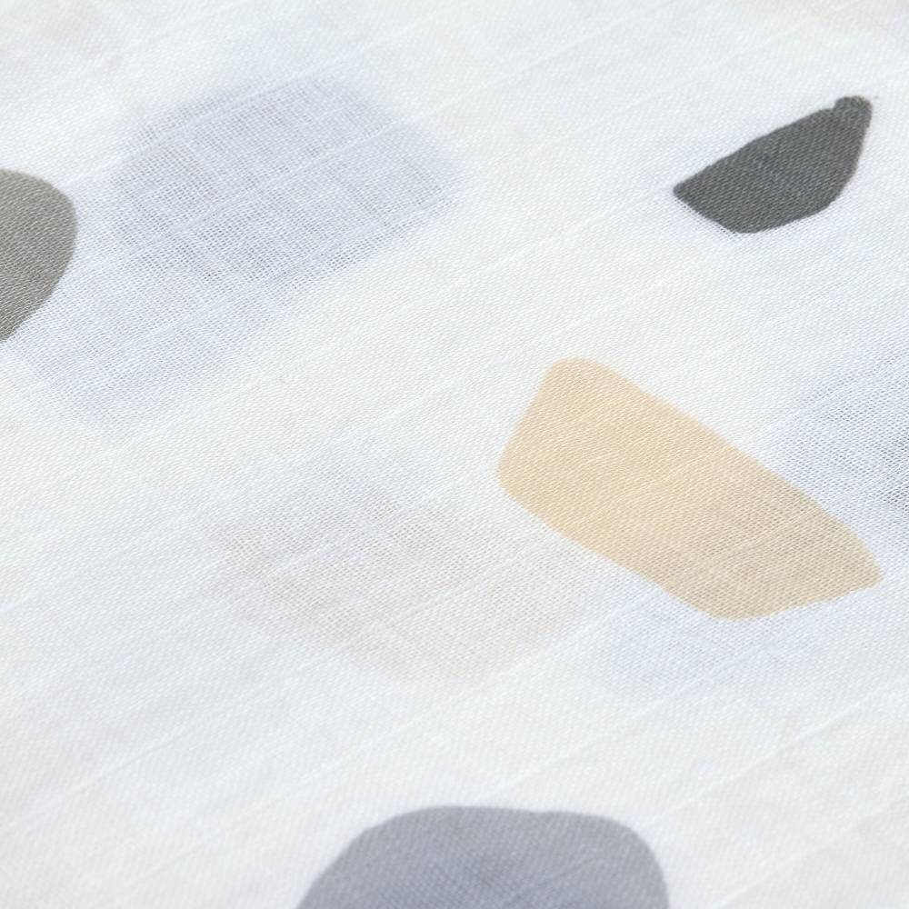 Lässig Mulltücher 3er Set 85 x 85 cm - Regenbogen, Hellblau Saisonale Angebote