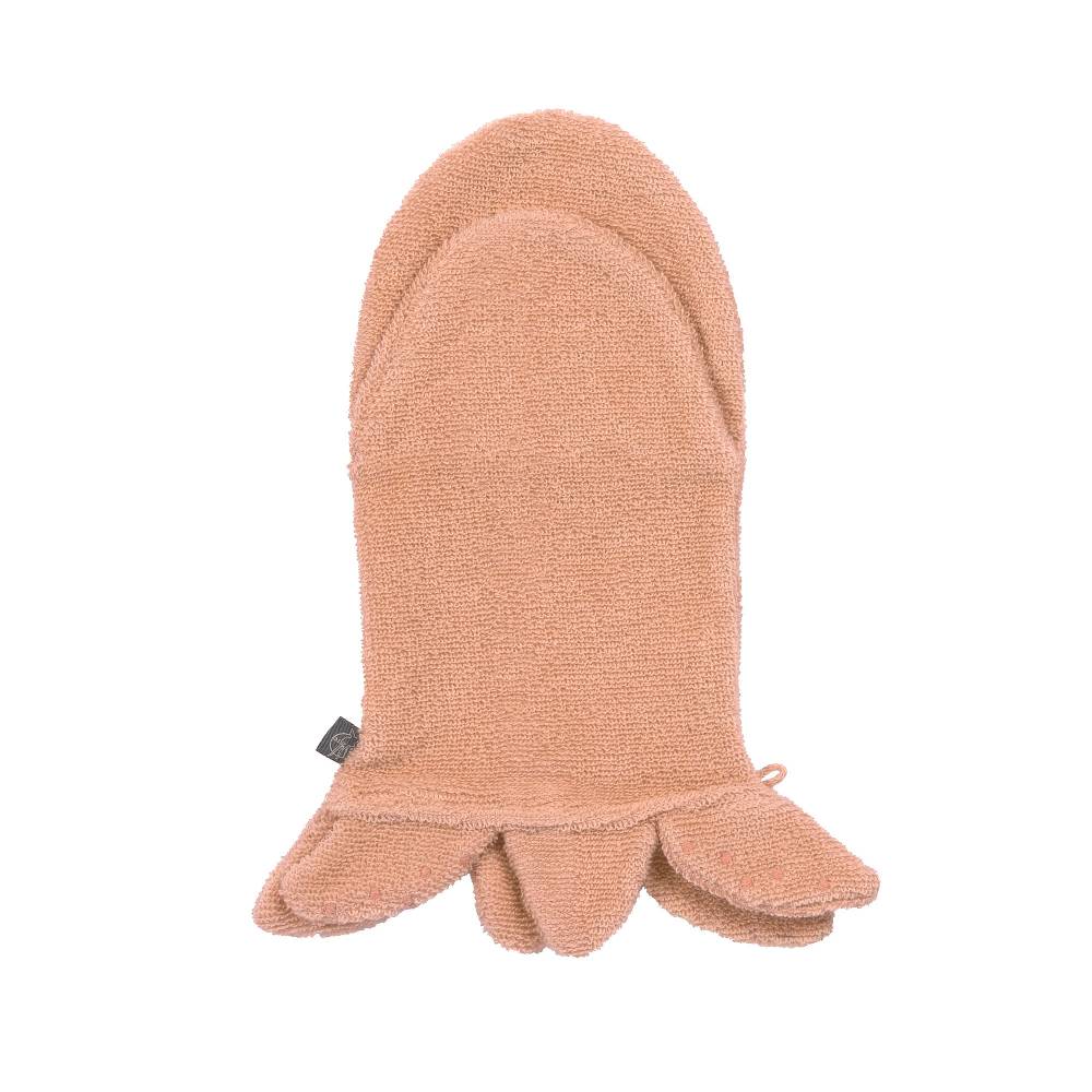 Lässig Spiel-Waschhandschuh GOTS, Oktopus Rosa Räumungsverkauf