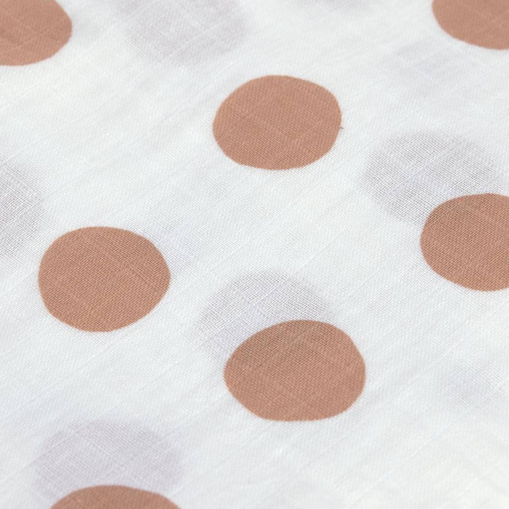 Lässig Mulltücher 3er Set 85 x 85 cm - Tiny Smile, Beige Sonderangebote