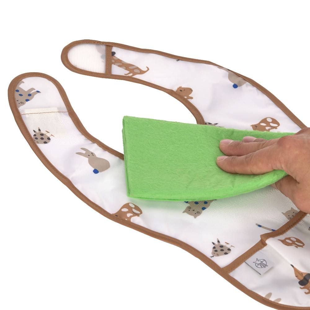 Lässig Lätzchen mit Auffangschale (2 Stk) - Little Mateys, Royal Blau JETZT KAUFEN