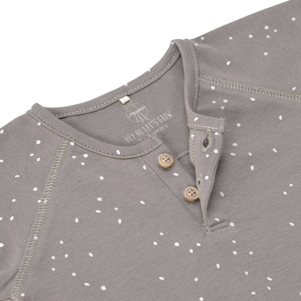 Lässig Baby Langarmshirts - Bio Baumwolle, Sprinkle Grau Bis zu 50% Rabatt