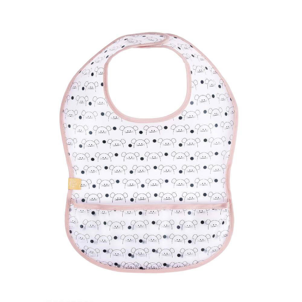 Lässig Lätzchen mit Auffangschutz - Bib EVA, Little Chums Mouse Nur für heute