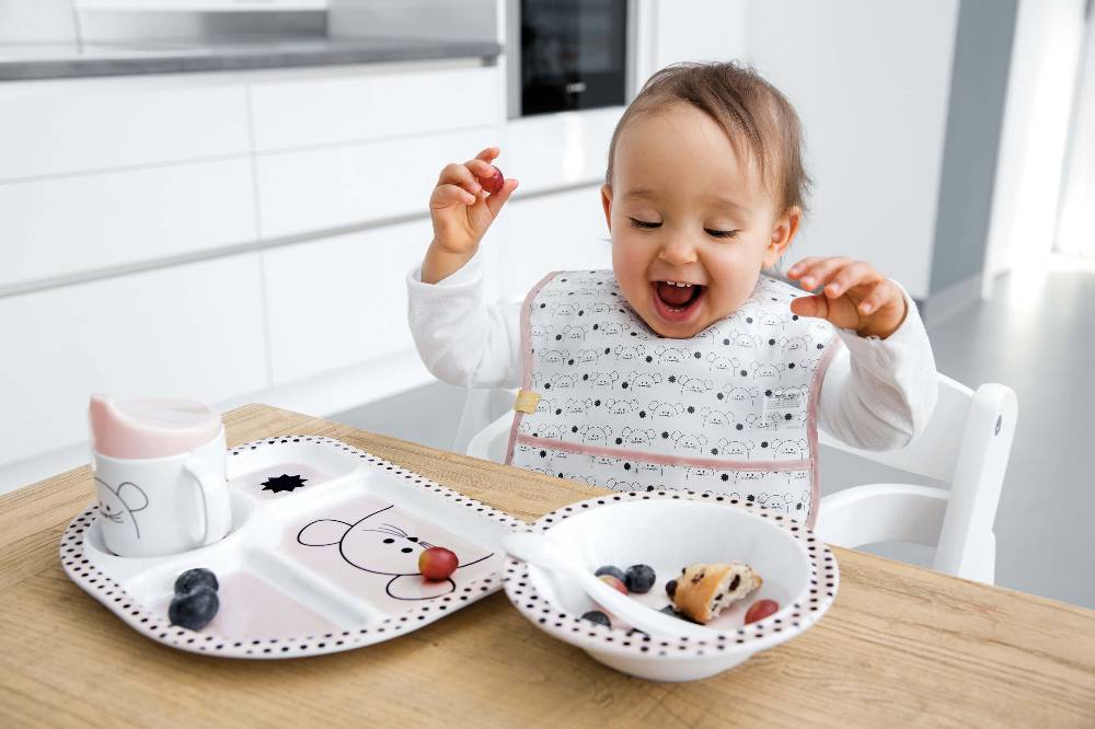 Lässig Lätzchen mit Auffangschutz - Bib EVA, Little Chums Mouse Nur für heute