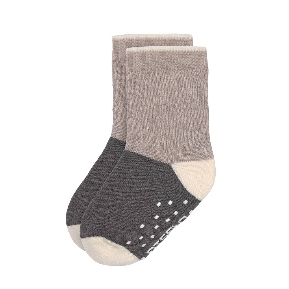 Lässig Kinder Antirutsch-Socken (2er-Set), Anthrazit Taupe Bis zu 55% Rabatt