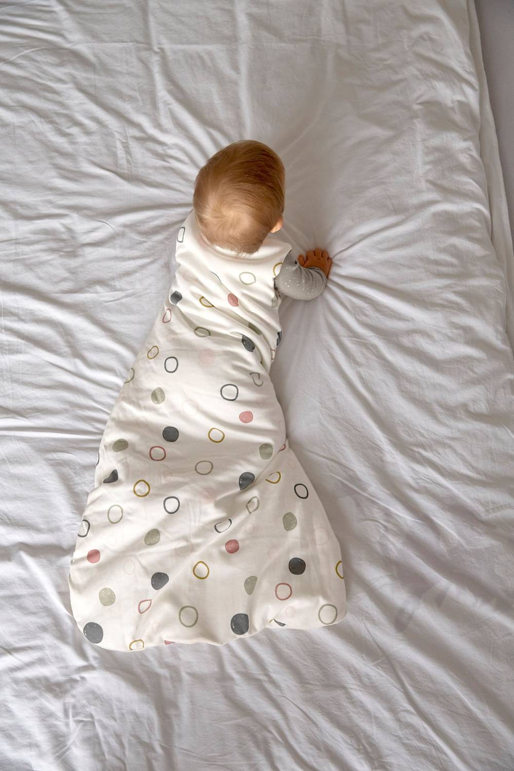 Lässig Babyschlafsack 2,5 TOG - Circles offwhite, Beige Discount Store für neue Produkte