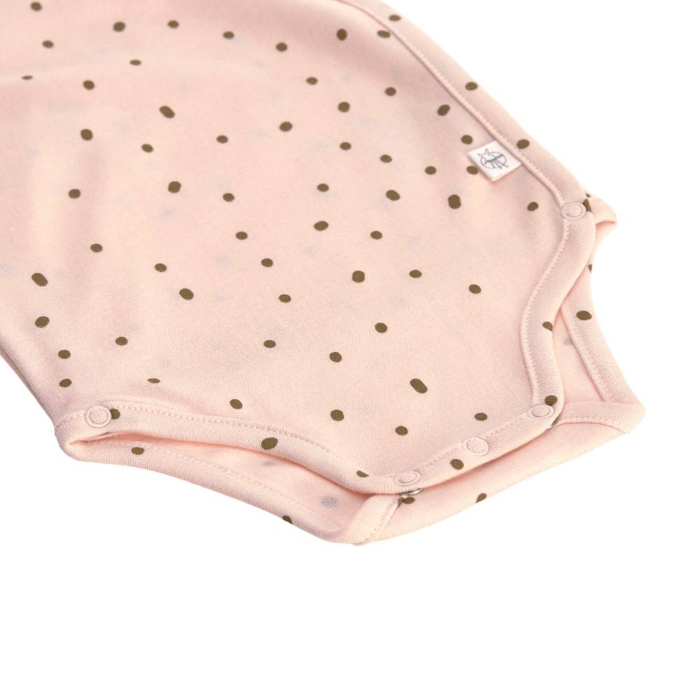 Lässig Baby Wickelbody langarm - Bio Baumwolle, Rosa 50% Rabatt mit kostenlosem Versand
