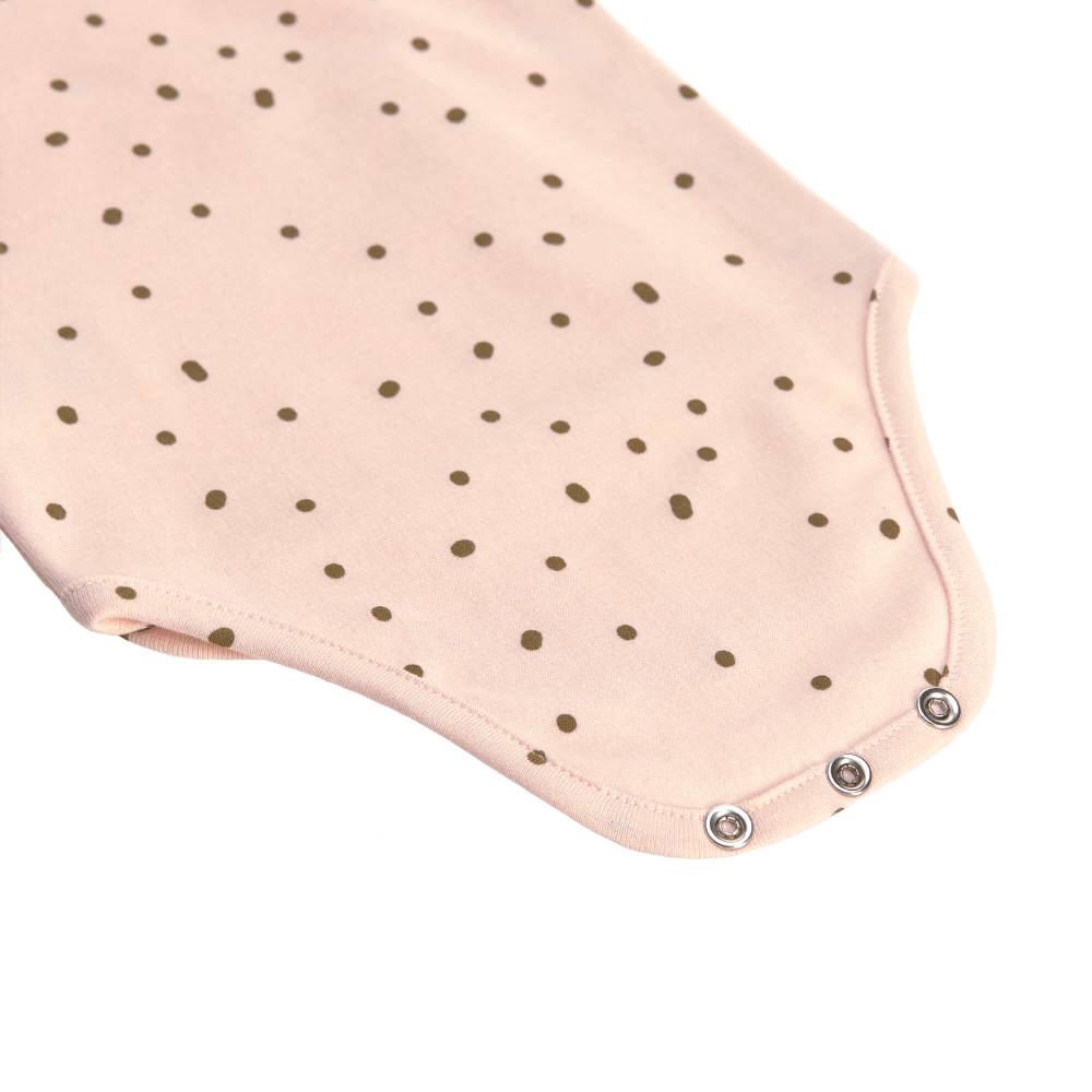 Lässig Baby Wickelbody langarm - Bio Baumwolle, Rosa 50% Rabatt mit kostenlosem Versand