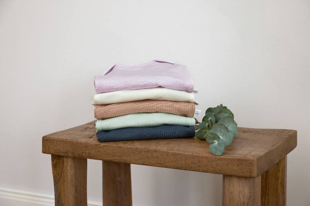 Lässig Baby Langarm Shirt - gerippt, Blau 2025