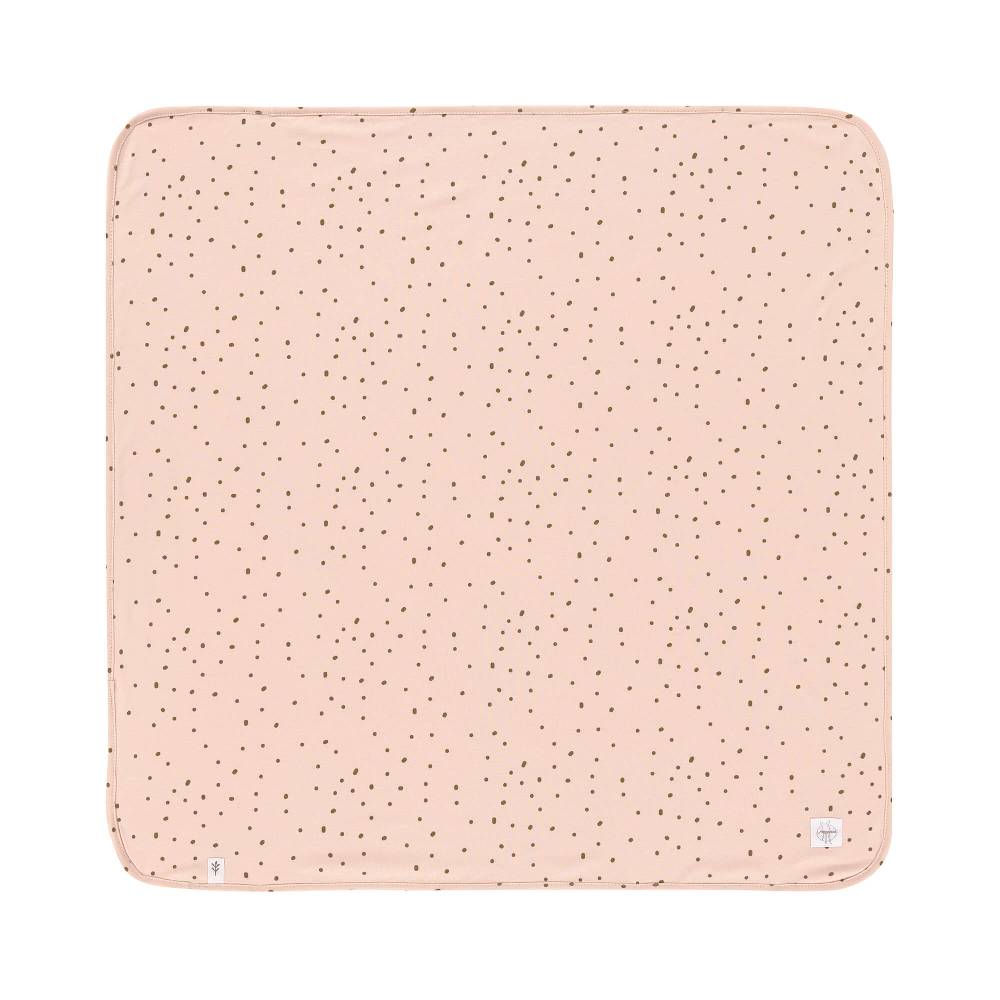 Lässig Babydecke - Bio Baumwolle, Powder Pink Outlet
