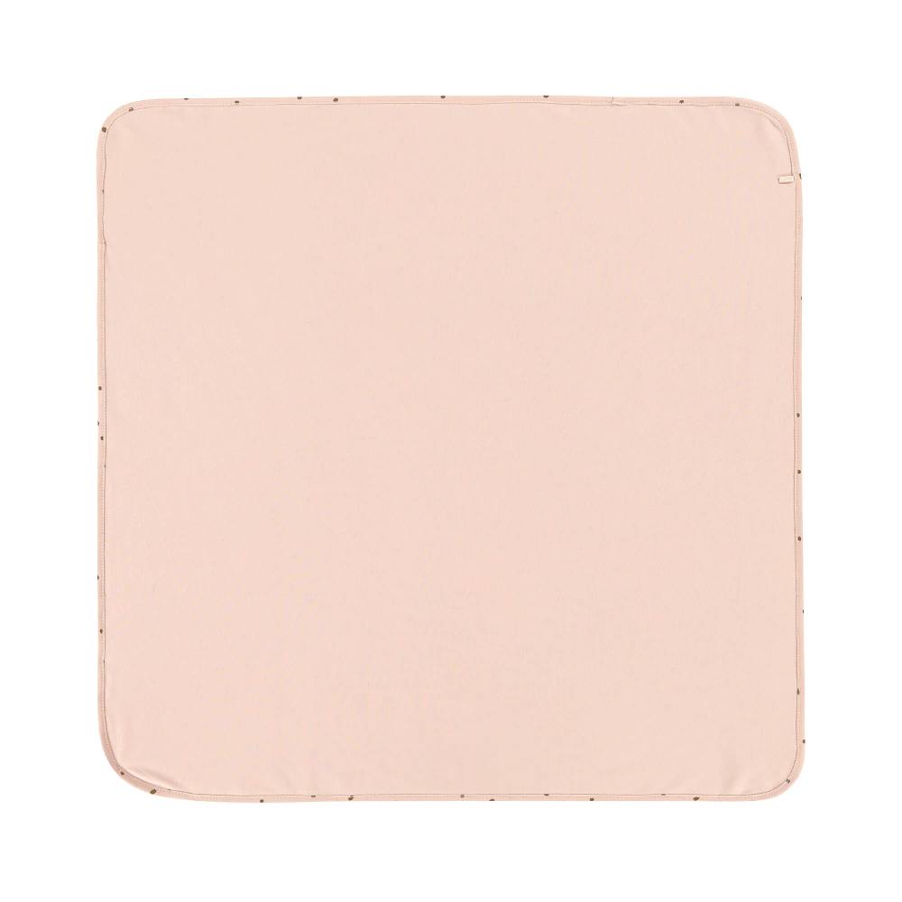 Lässig Babydecke - Bio Baumwolle, Powder Pink Outlet