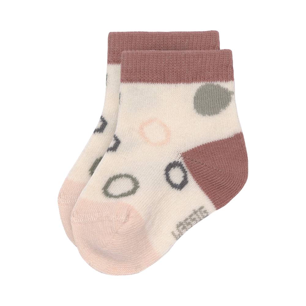 Lässig Kinder Sneaker Socken (3er-Set), Offwhite Schlussverkauf