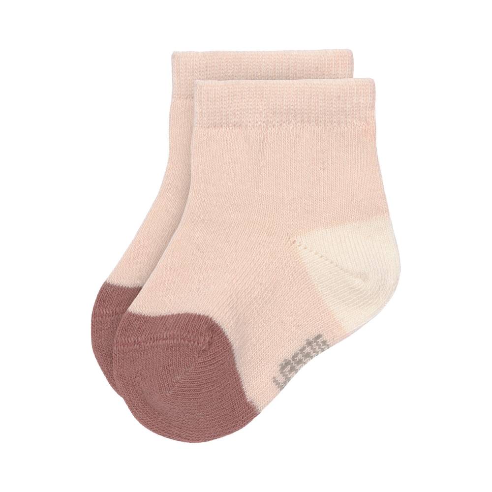 Lässig Kinder Sneaker Socken (3er-Set), Offwhite Schlussverkauf