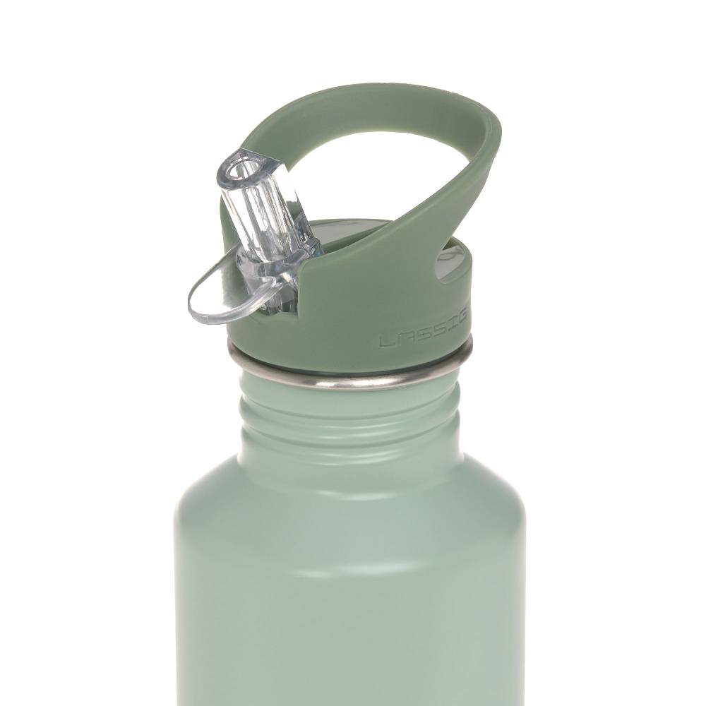 Lässig Edelstahl Kinder Trinkflasche - Unique, Grün Exklusivangebot